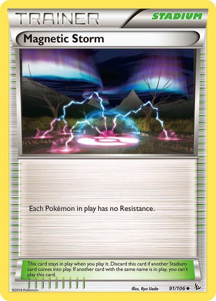 Magnetic Storm (91/106) [XY: Flashfire] | Dumpster Cat Games