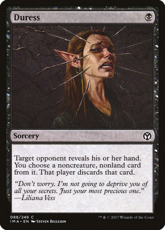 Duress [Iconic Masters] | Dumpster Cat Games