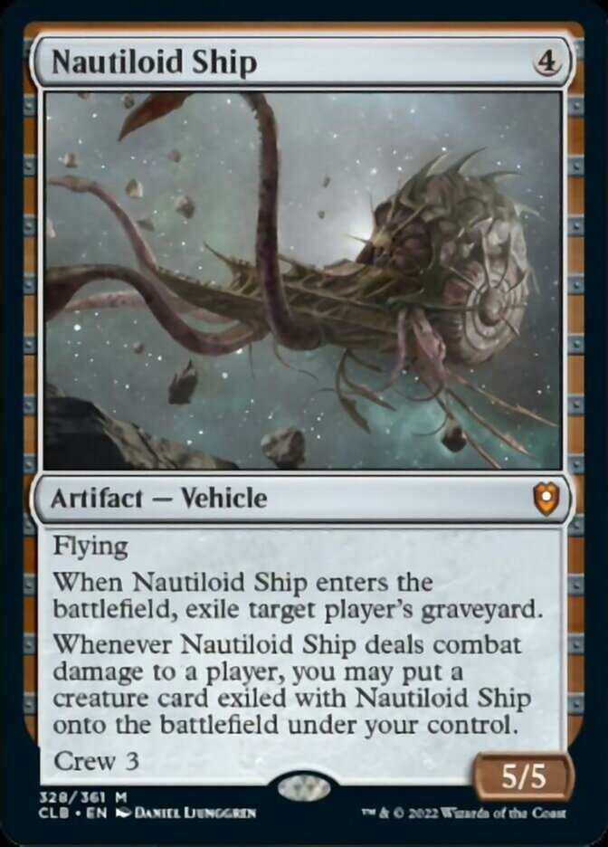 Nautiloid Ship [Commander Legends: Battle for Baldur's Gate] | Dumpster Cat Games