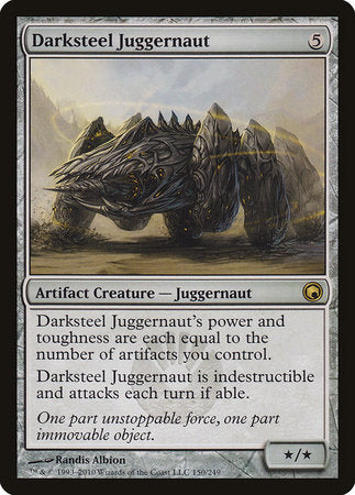 Darksteel Juggernaut [Scars of Mirrodin] | Dumpster Cat Games