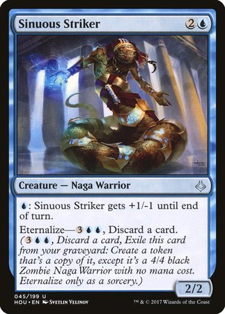 Sinuous Striker [Hour of Devastation] | Dumpster Cat Games