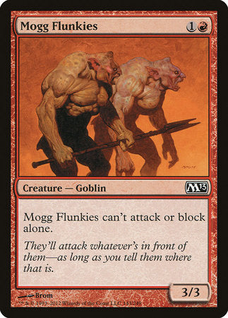 Mogg Flunkies [Magic 2013] | Dumpster Cat Games