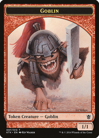 Goblin Token [Khans of Tarkir Tokens] | Dumpster Cat Games