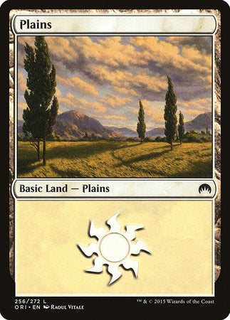 Plains (256) [Magic Origins] | Dumpster Cat Games