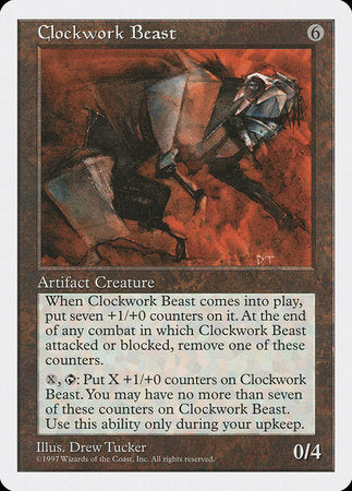 Clockwork Beast [Fifth Edition] | Dumpster Cat Games
