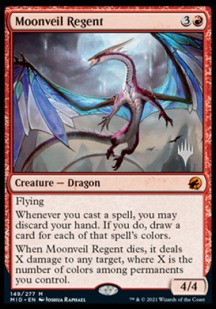 Moonveil Regent (Promo Pack) [Innistrad: Midnight Hunt Promos] | Dumpster Cat Games