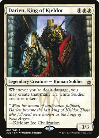 Darien, King of Kjeldor [Masters 25] | Dumpster Cat Games
