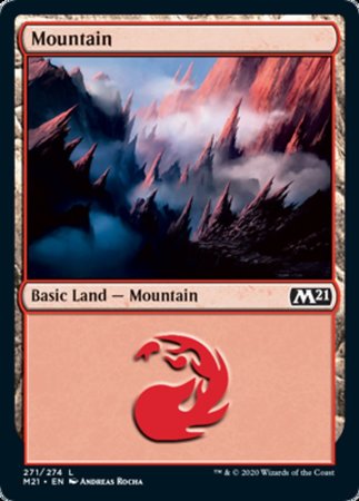 Mountain (271) [Core Set 2021] | Dumpster Cat Games