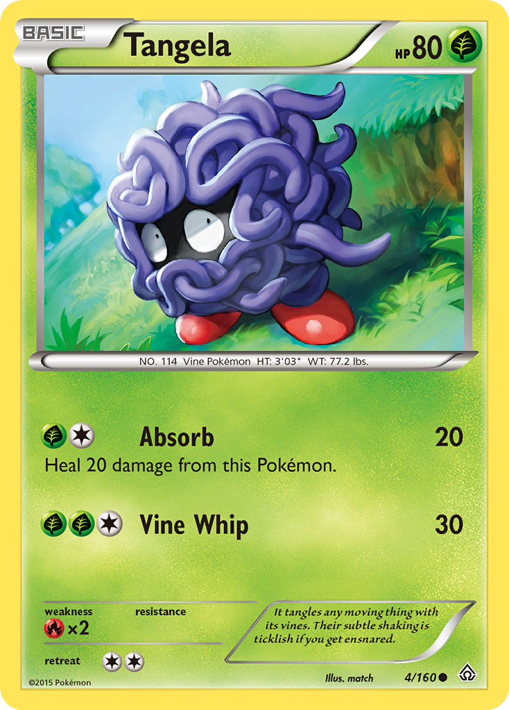Tangela (4/160) [XY: Primal Clash] | Dumpster Cat Games