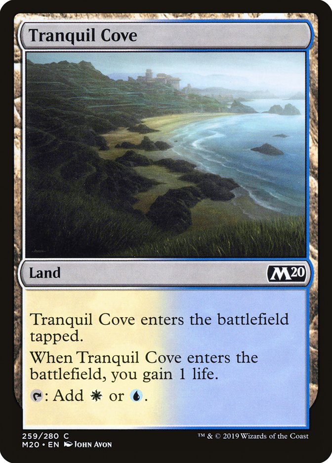 Tranquil Cove [Core Set 2020] | Dumpster Cat Games