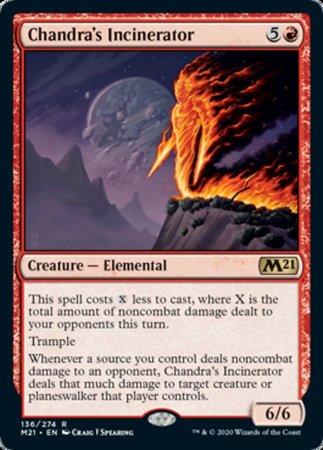 Chandra's Incinerator [Core Set 2021] | Dumpster Cat Games