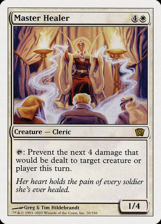 Master Healer [Eighth Edition] | Dumpster Cat Games