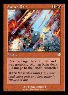 Molten Rain (Timeshifted) [Time Spiral Remastered] | Dumpster Cat Games