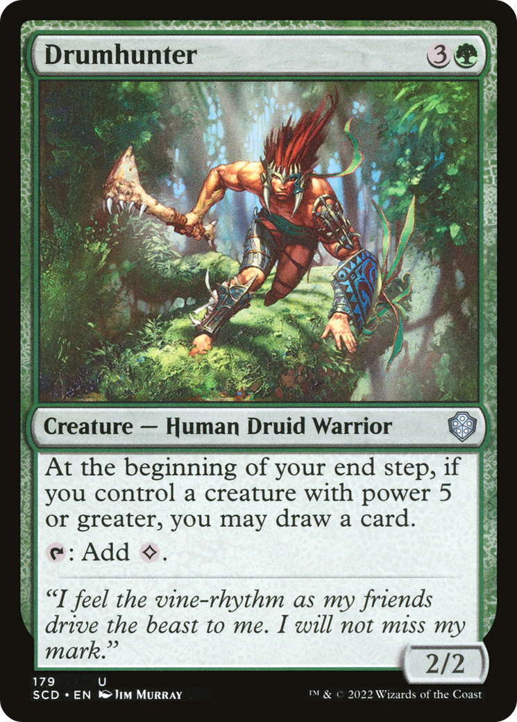 Drumhunter [Starter Commander Decks] | Dumpster Cat Games