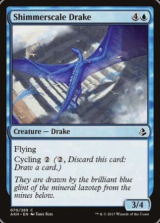 Shimmerscale Drake [Amonkhet] | Dumpster Cat Games