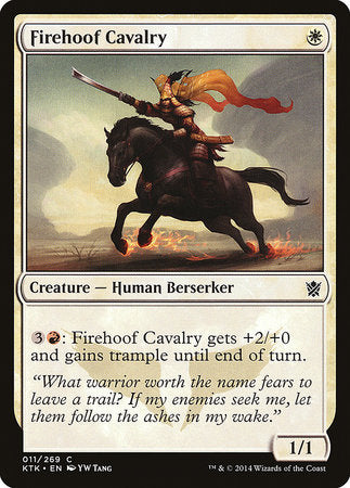 Firehoof Cavalry [Khans of Tarkir] | Dumpster Cat Games