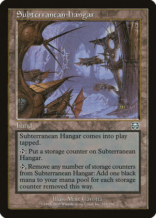 Subterranean Hangar [Mercadian Masques] | Dumpster Cat Games