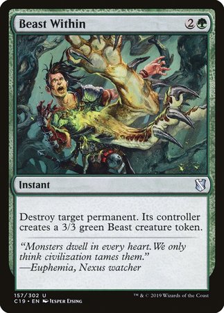 Beast Within [Commander 2019] | Dumpster Cat Games
