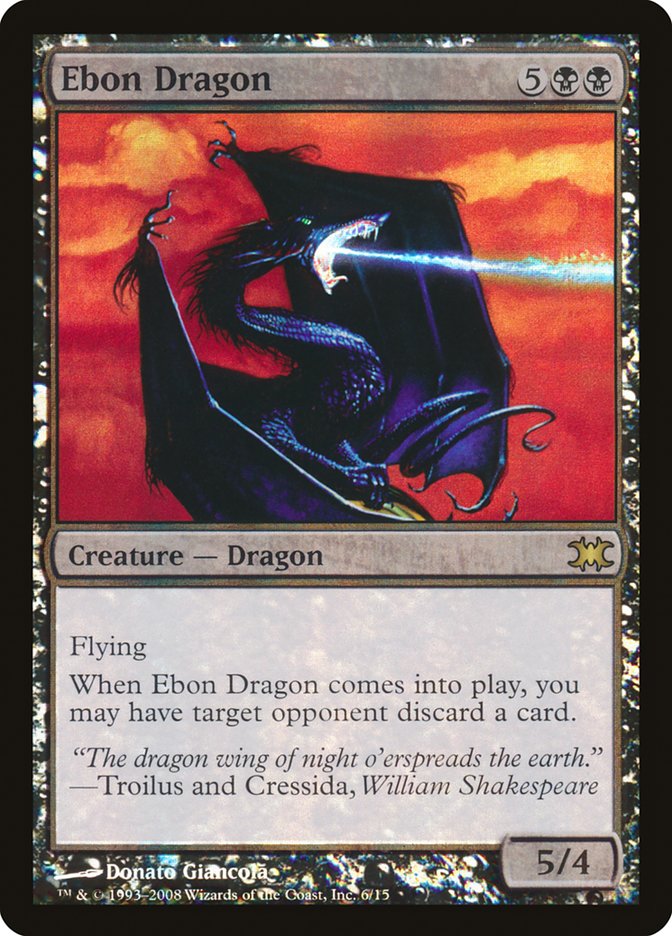Ebon Dragon [From the Vault: Dragons] | Dumpster Cat Games