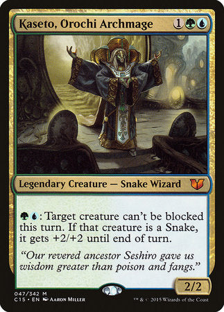 Kaseto, Orochi Archmage [Commander 2015] | Dumpster Cat Games