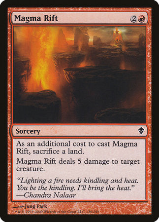Magma Rift [Zendikar] | Dumpster Cat Games