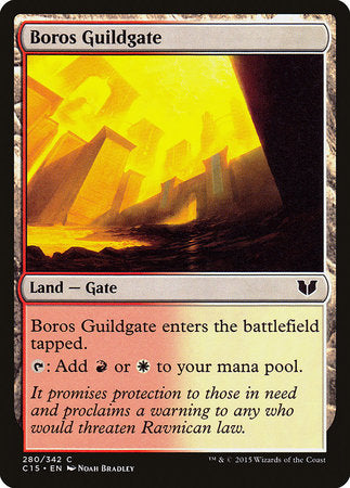 Boros Guildgate [Commander 2015] | Dumpster Cat Games