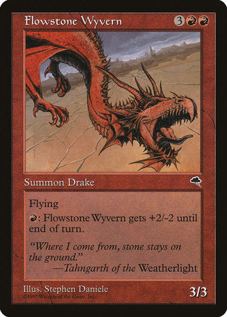 Flowstone Wyvern [Tempest] | Dumpster Cat Games