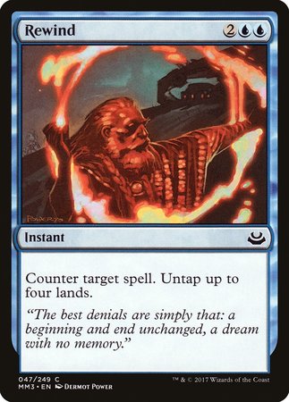 Rewind [Modern Masters 2017] | Dumpster Cat Games