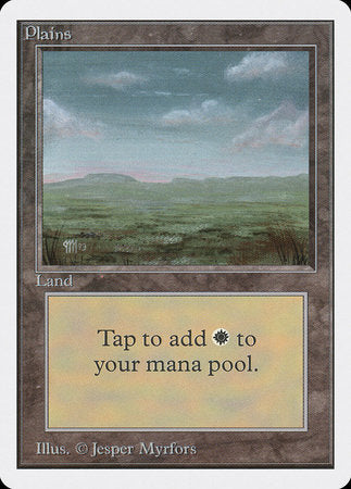 Plains (C) [Unlimited Edition] | Dumpster Cat Games