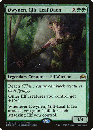 Dwynen, Gilt-Leaf Daen [Magic Origins Promos] | Dumpster Cat Games