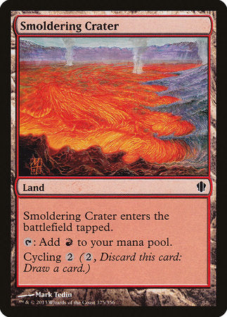 Smoldering Crater [Commander 2013] | Dumpster Cat Games