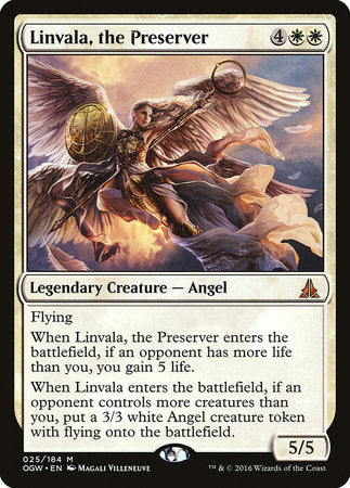 Linvala, the Preserver [Oath of the Gatewatch] | Dumpster Cat Games