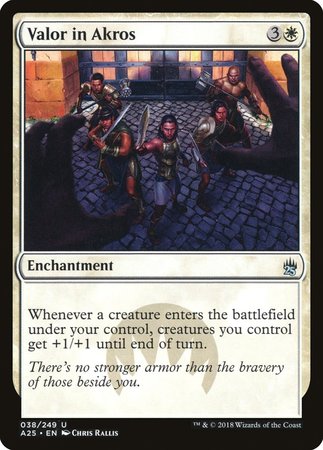 Valor in Akros [Masters 25] | Dumpster Cat Games