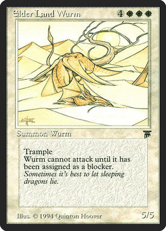 Elder Land Wurm [Legends] | Dumpster Cat Games