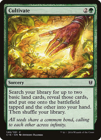 Cultivate [Commander 2016] | Dumpster Cat Games
