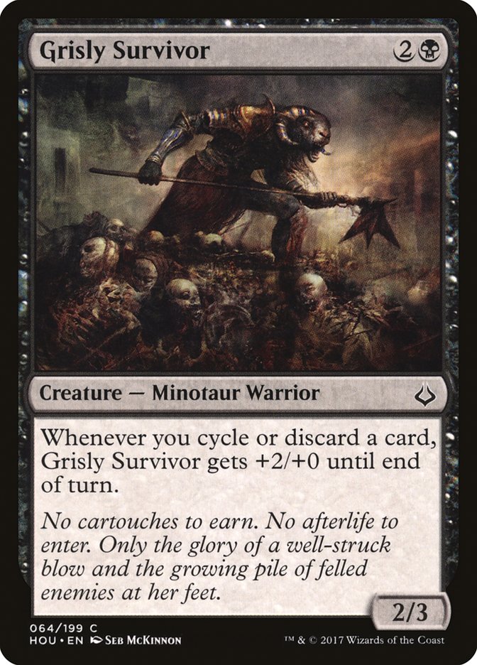 Grisly Survivor [Hour of Devastation] | Dumpster Cat Games