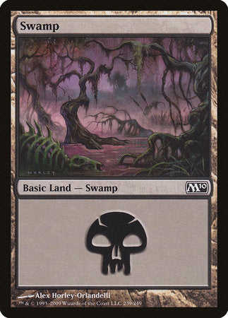 Swamp (239) [Magic 2010] | Dumpster Cat Games