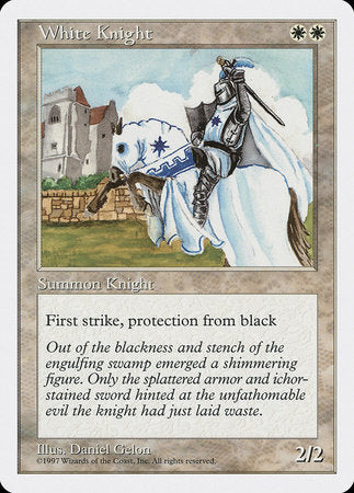 White Knight [Fifth Edition] | Dumpster Cat Games