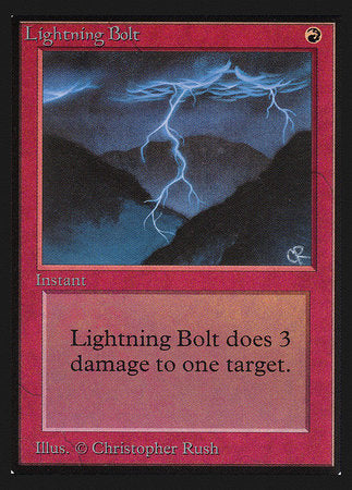 Lightning Bolt (IE) [Intl. Collectors’ Edition] | Dumpster Cat Games