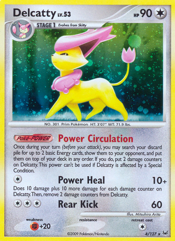 Delcatty (4/127) [Platinum: Base Set] | Dumpster Cat Games