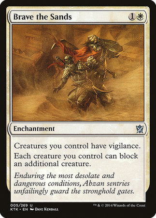 Brave the Sands [Khans of Tarkir] | Dumpster Cat Games