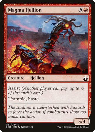 Magma Hellion [Battlebond] | Dumpster Cat Games