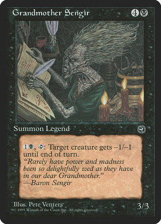 Grandmother Sengir [Homelands] | Dumpster Cat Games