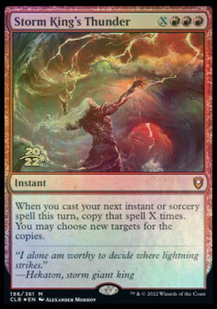 Storm King's Thunder [Commander Legends: Battle for Baldur's Gate Prerelease Promos] | Dumpster Cat Games