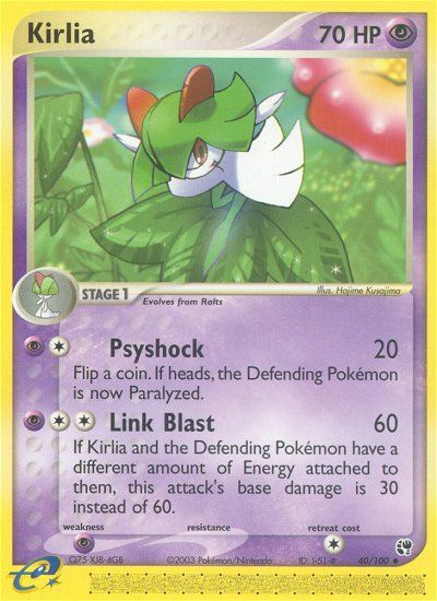 Kirlia (40/100) [EX: Sandstorm] | Dumpster Cat Games
