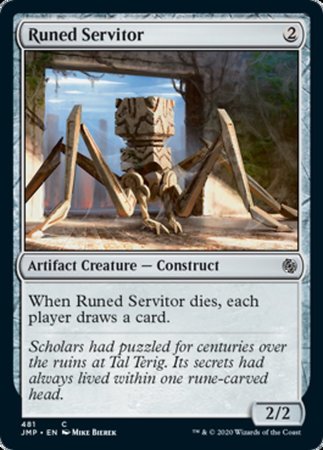 Runed Servitor [Jumpstart] | Dumpster Cat Games