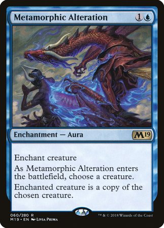 Metamorphic Alteration [Core Set 2019] | Dumpster Cat Games
