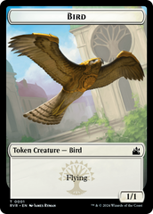 Bird // Rhino Double-Sided Token [Ravnica Remastered Tokens] | Dumpster Cat Games