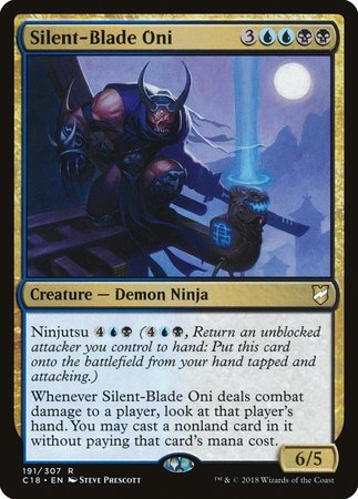 Silent-Blade Oni [Commander 2018] | Dumpster Cat Games