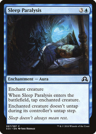 Sleep Paralysis [Shadows over Innistrad] | Dumpster Cat Games